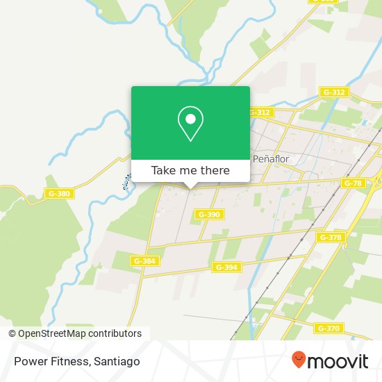 Power Fitness map