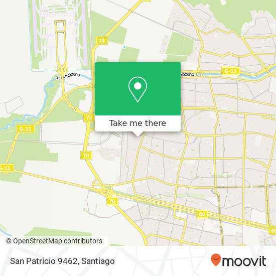 San Patricio 9462 map