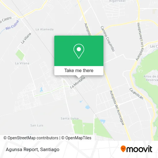 Agunsa Report map