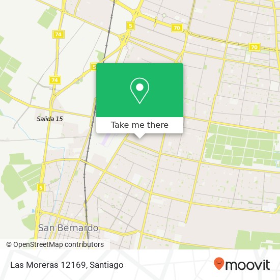 Las Moreras 12169 map