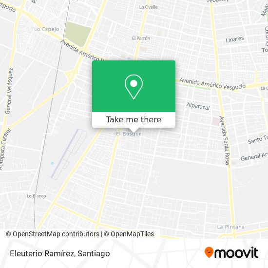 Eleuterio Ramírez map