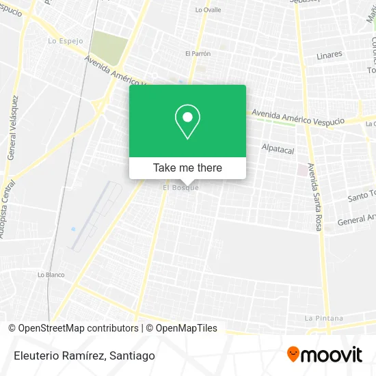 Eleuterio Ramírez map