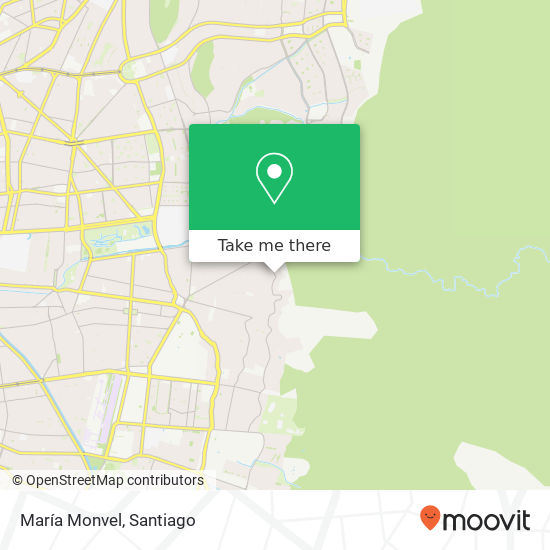 María Monvel map