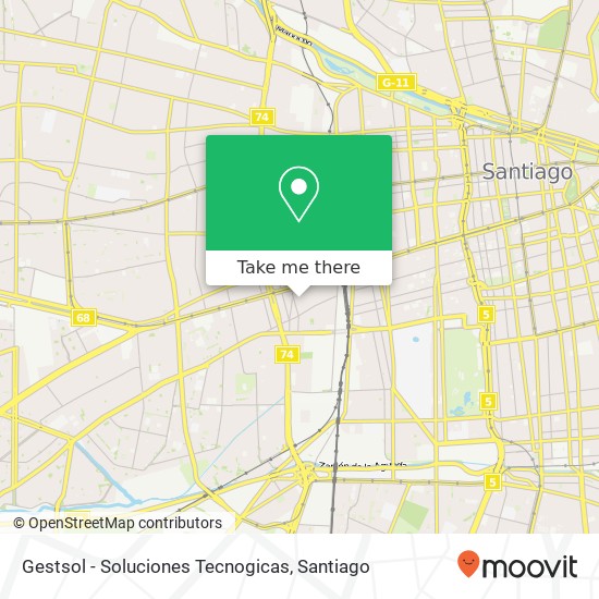 Gestsol - Soluciones Tecnogicas map