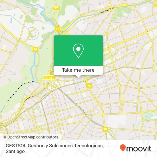 GESTSOL Gestion y Soluciones Tecnologicas map
