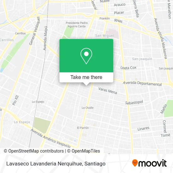 Lavaseco Lavanderia Nerquihue map
