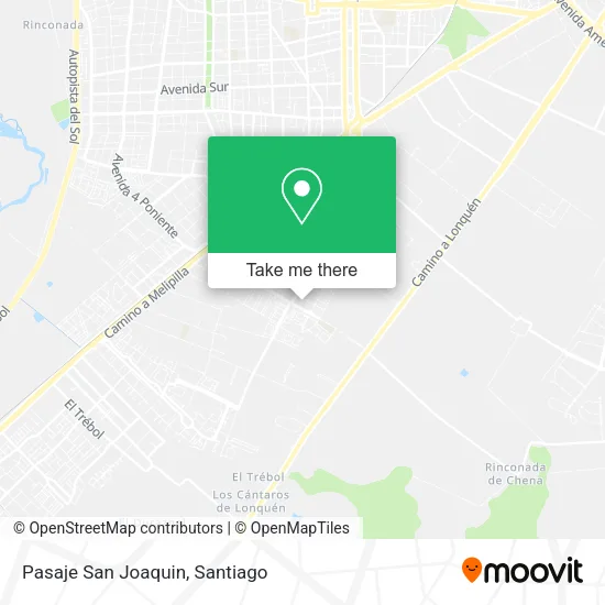 Pasaje San Joaquin map