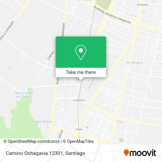 Mapa de Camino Ochagavía 12301