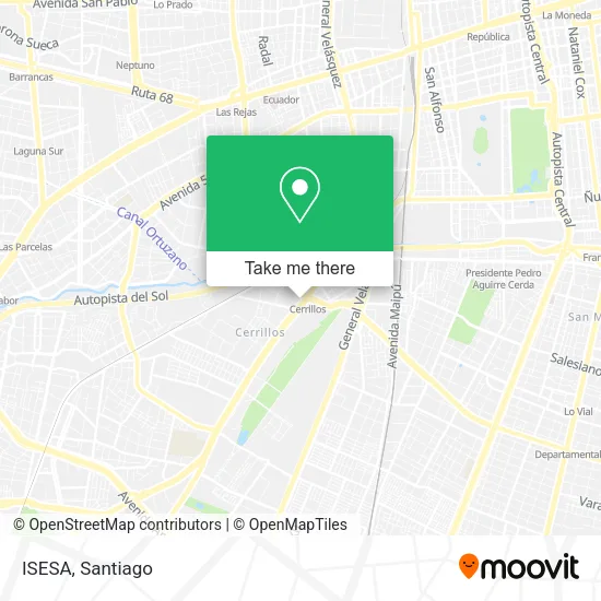 ISESA map