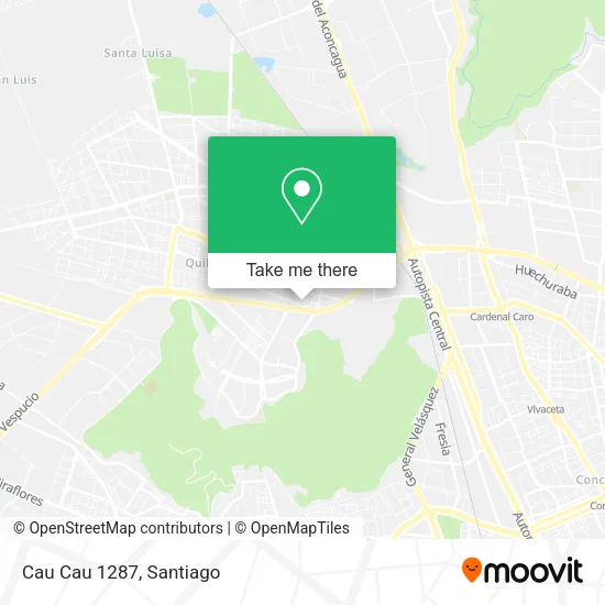 Cau Cau 1287 map