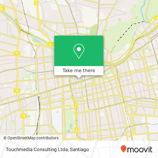 Touchmedia Consulting Ltda map