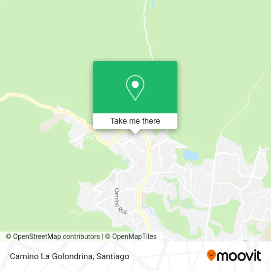 Camino La Golondrina map