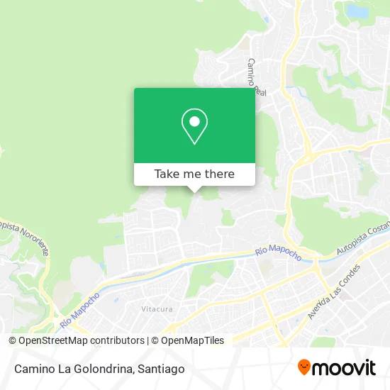 Mapa de Camino La Golondrina
