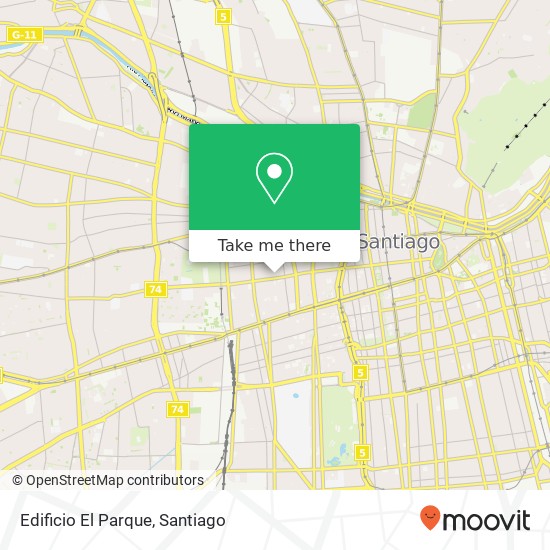 Edificio El Parque map