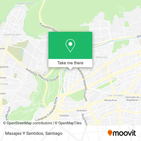 Masajes Y Sentidos map