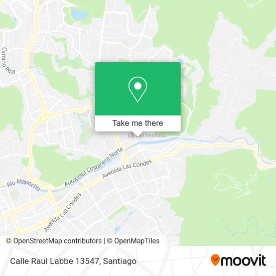 Calle Raul Labbe 13547 map