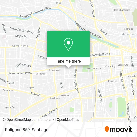 Polígono 859 map