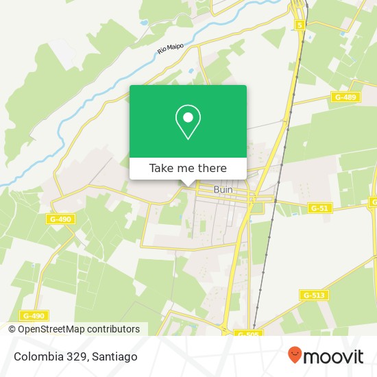 Mapa de Colombia 329