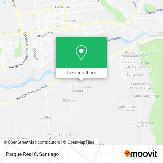 Parque Real 8 map