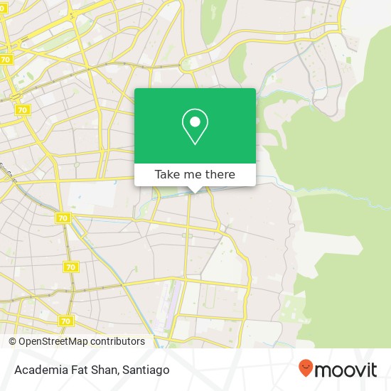 Academia Fat Shan map