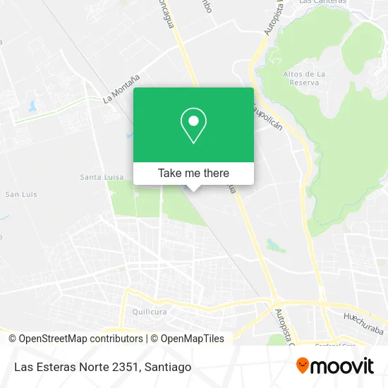 Las Esteras Norte 2351 map