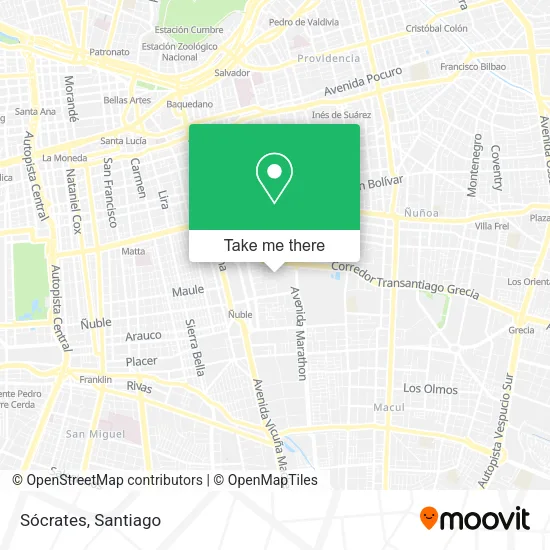 Sócrates map