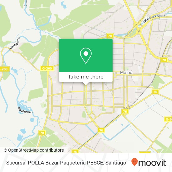 Sucursal POLLA Bazar Paqueteria PESCE map
