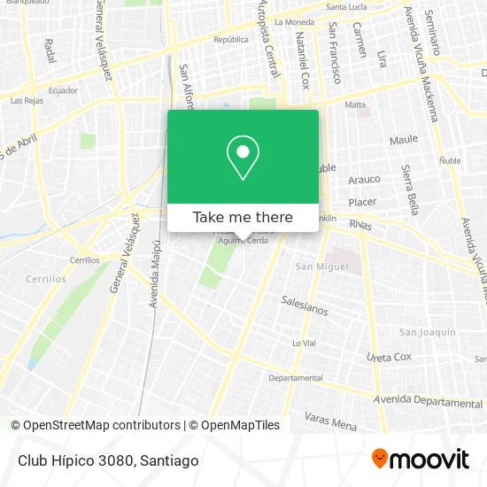 Club Hípico 3080 map