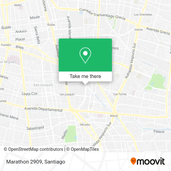 Marathon 2909 map