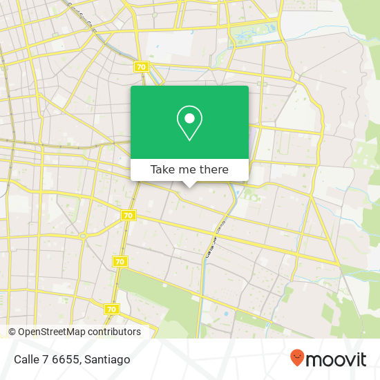 Calle 7 6655 map