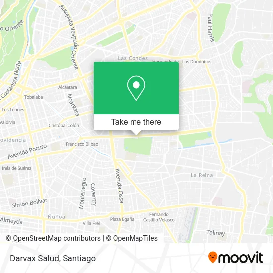 Darvax Salud map