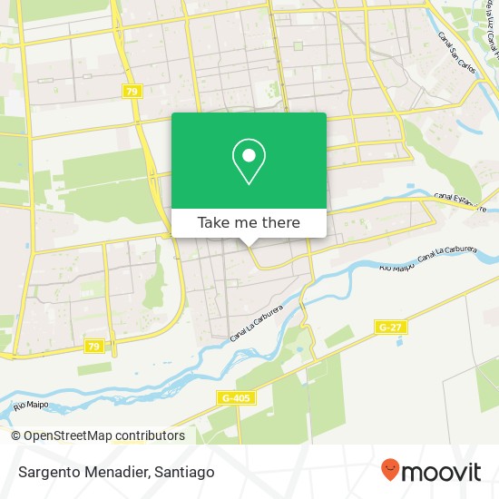 Sargento Menadier map