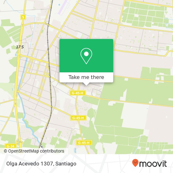 Olga Acevedo 1307 map