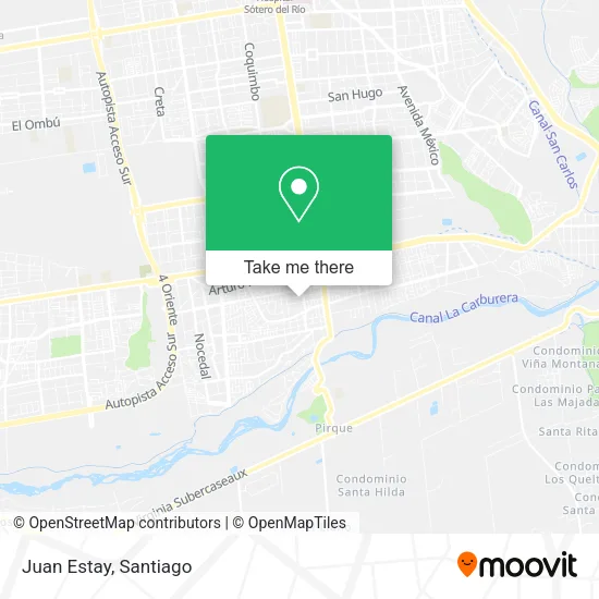 Juan Estay map