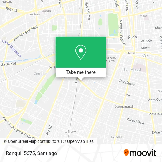 Ranquil 5675 map