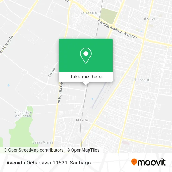 Avenida Ochagavía 11521 map
