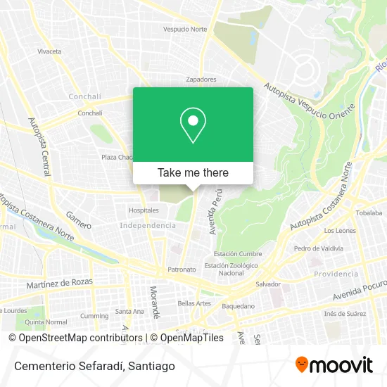 Cementerio Sefaradí map