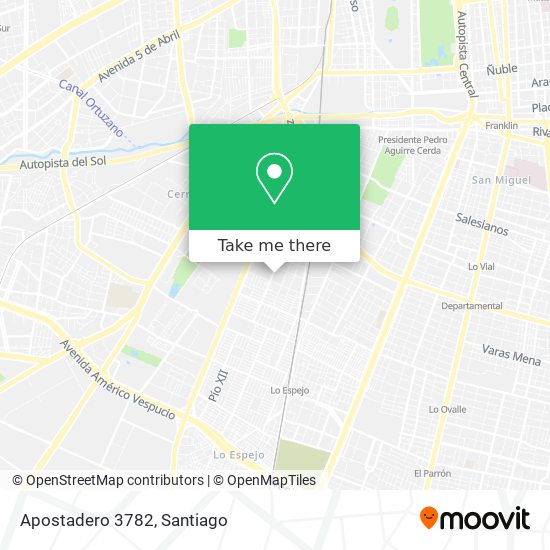 Apostadero 3782 map