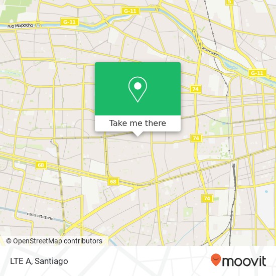 LTE A map