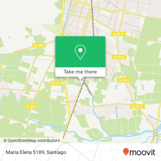 María Elena 5189 map