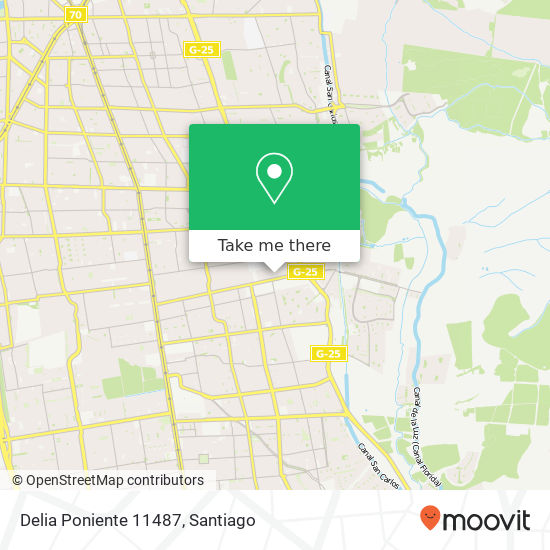 Delia Poniente 11487 map