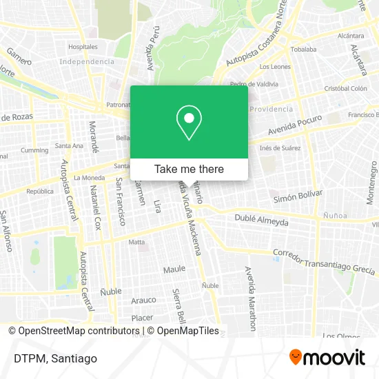 DTPM map