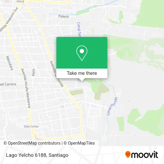 Lago Yelcho 6188 map