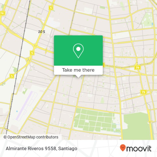Almirante Riveros 9558 map