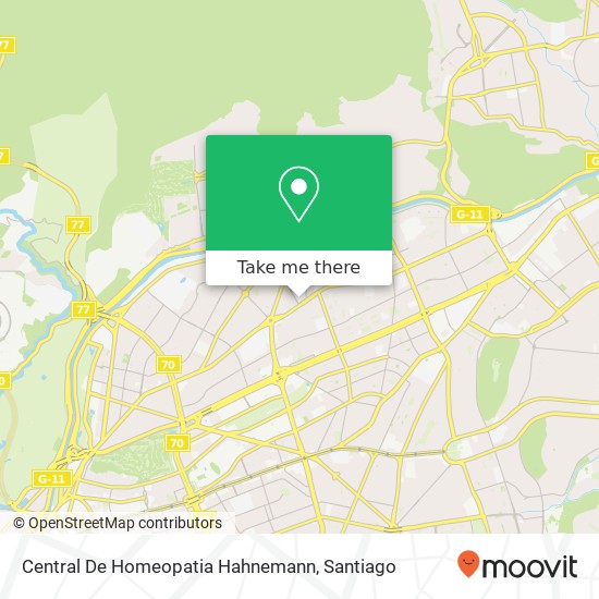Central De Homeopatia Hahnemann map