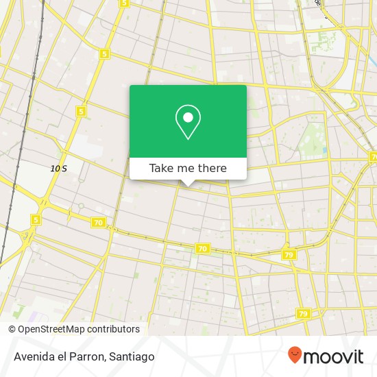 Avenida el Parron map