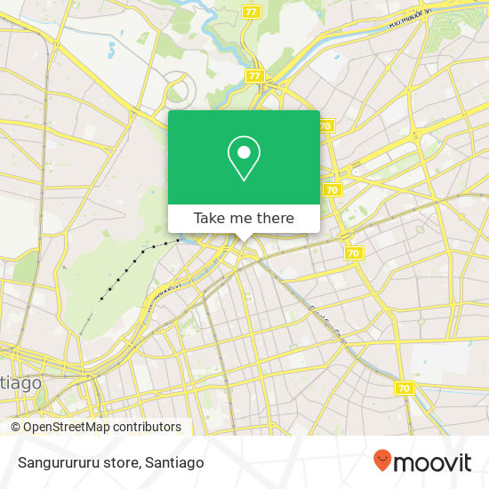 Mapa de Sangurururu store