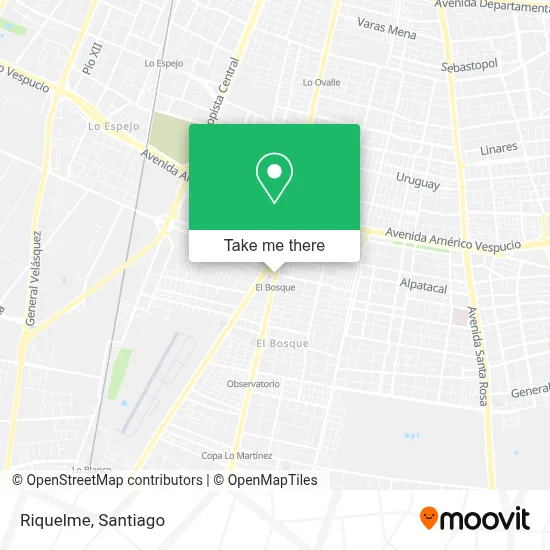 Riquelme map