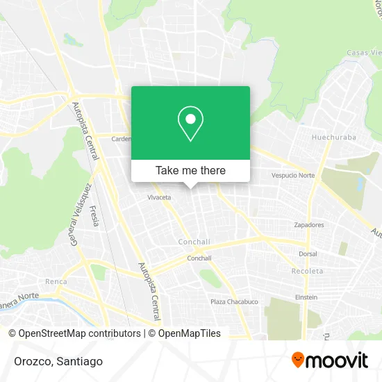 Orozco map