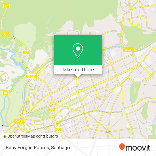 Baby Forgas Rooms map